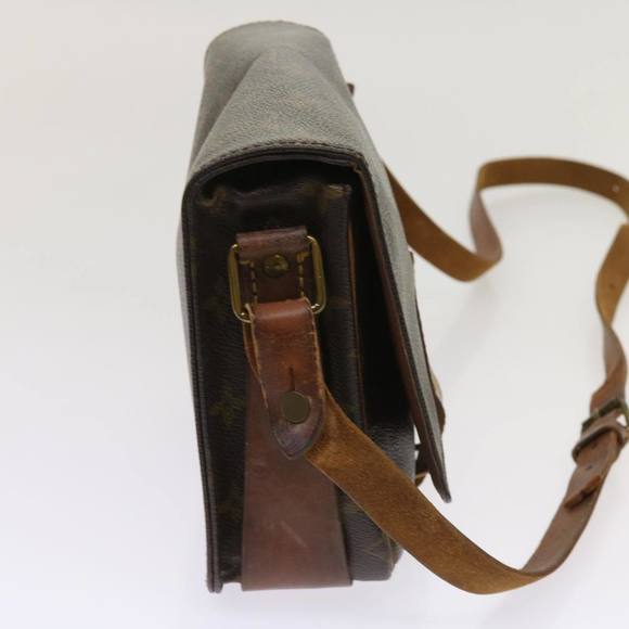 LOUIS VUITTON Monogram Cartouchiere GM Shoulder Bag M51252 LV Auth 64327 - Picture 4 of 16